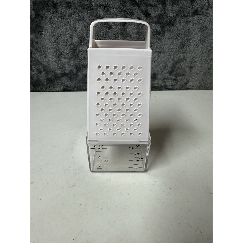 ZWILLING Z-Cut 6-in-1 Tower Box Grater with Measuring Container Base Grey